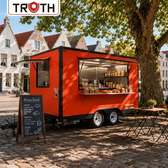 BBQ Maskiner Mobil Food Truck