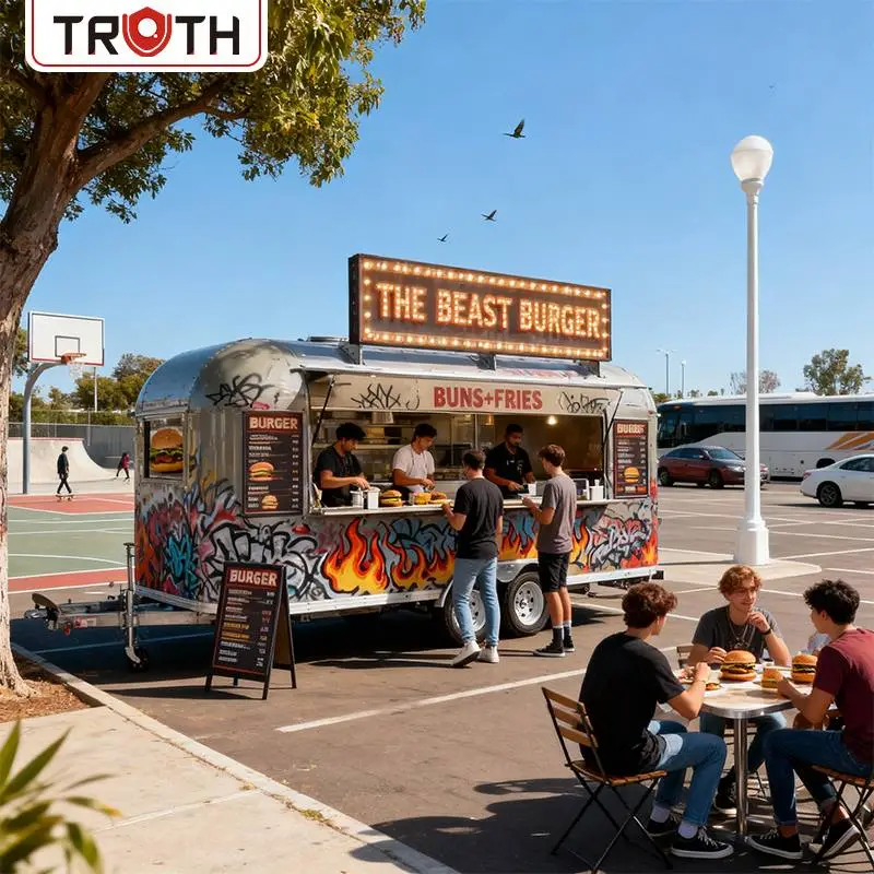 Matsalgsvogn BBQ Restaurant Food Truck