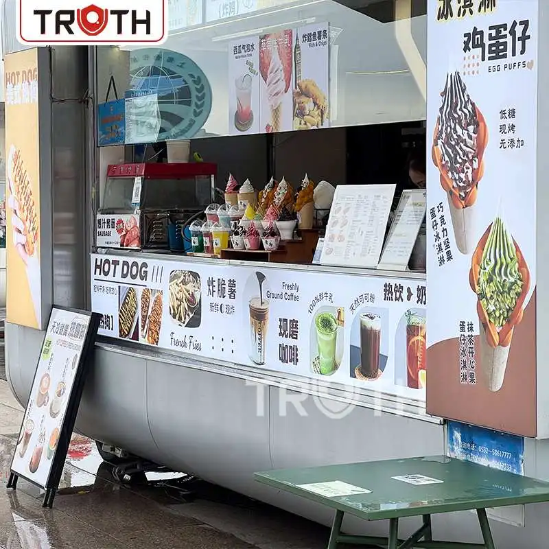 Hot Dog Food Truck With Full Kitchen