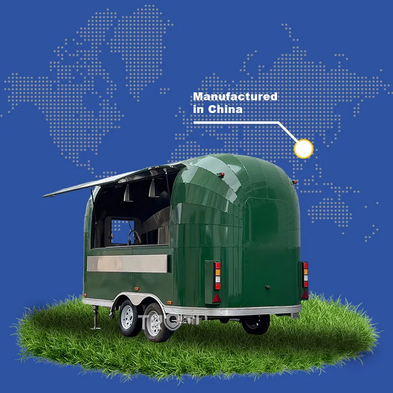Travel Camping Camper Coffee Food Trailer