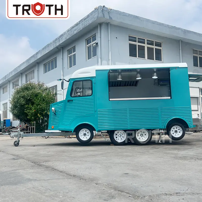 Citroen-Style Food Truck for Events and Street Food