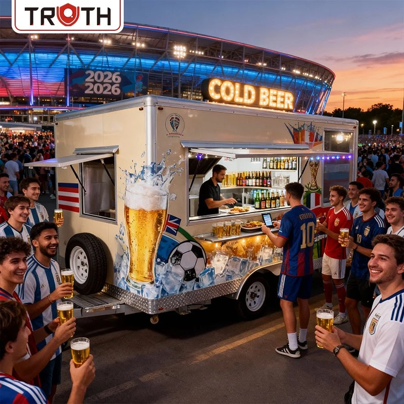Mobil Bar Catering Food Trailer