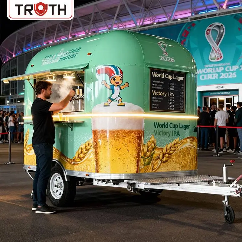 Mobil ølbarvogn Kaffemattrailer