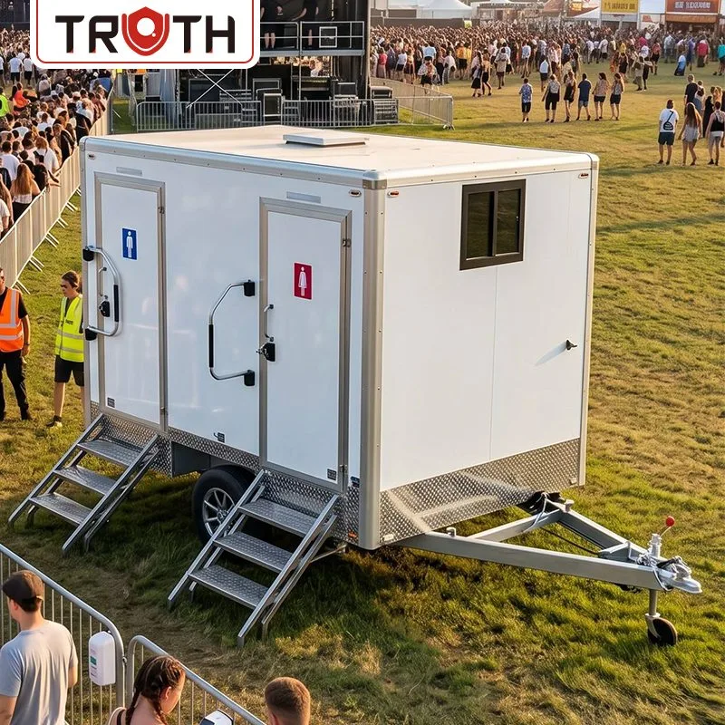 Mobilt toalett WC med tank for arrangementer