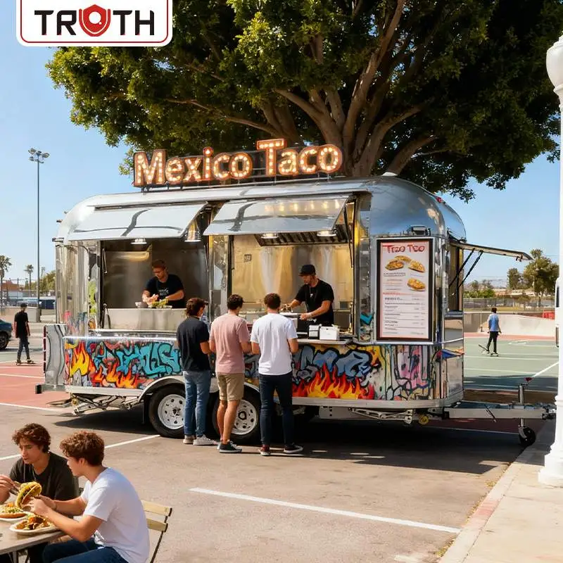 Taco Trailer Truck Konsesjon fullt utstyrt